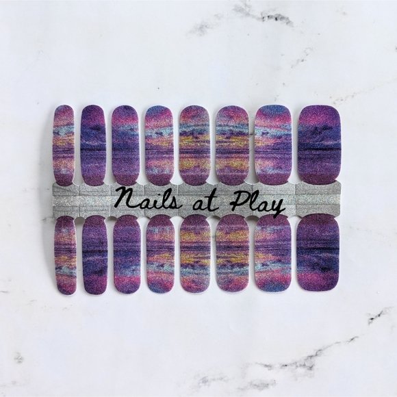 Nails at Play Other - 5 for $15 Nail Wraps- Purple Sky